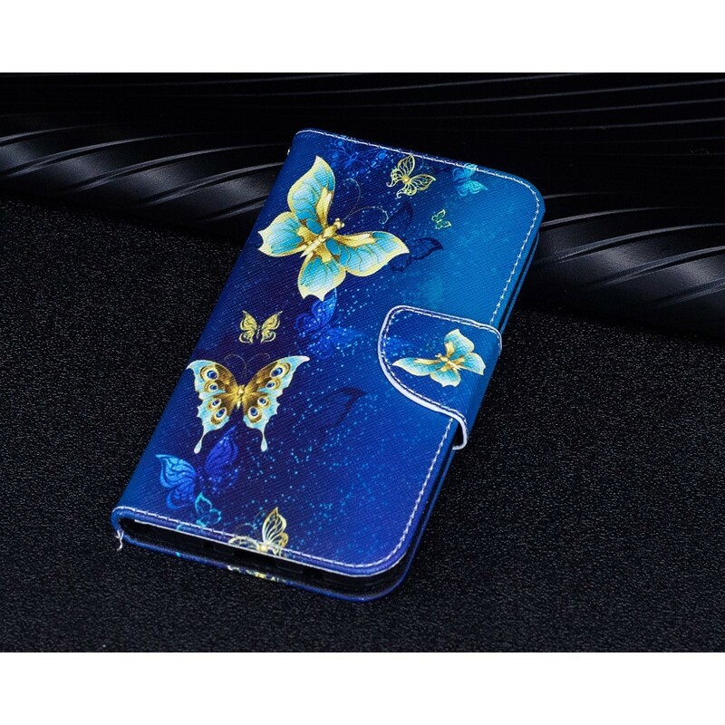 Funda Samsung Galaxy J7 2017 Mariposas en la noche