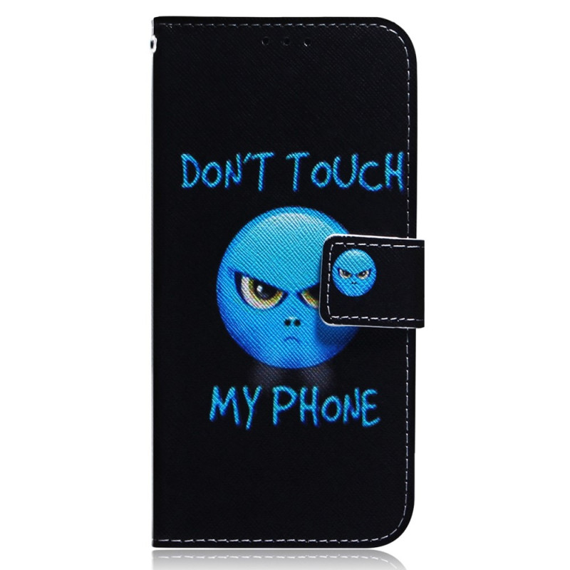 Funda con colgante OnePlus Nord 2T 5G Emoji Don't Touch My Phone