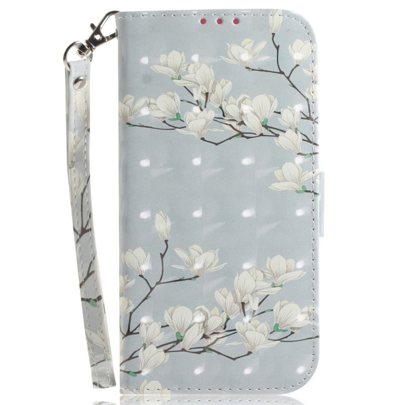 Funda con colgante para el OnePlus 2T 5G Magnolia Flower