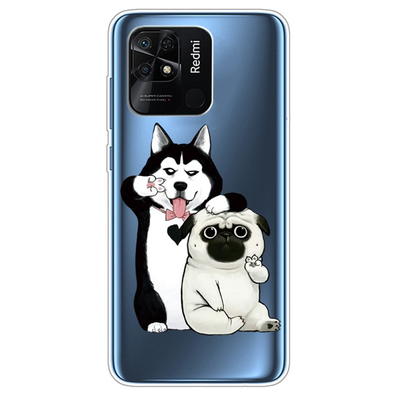 Funda para el Xiaomi Redmi 10C Funny Dogs