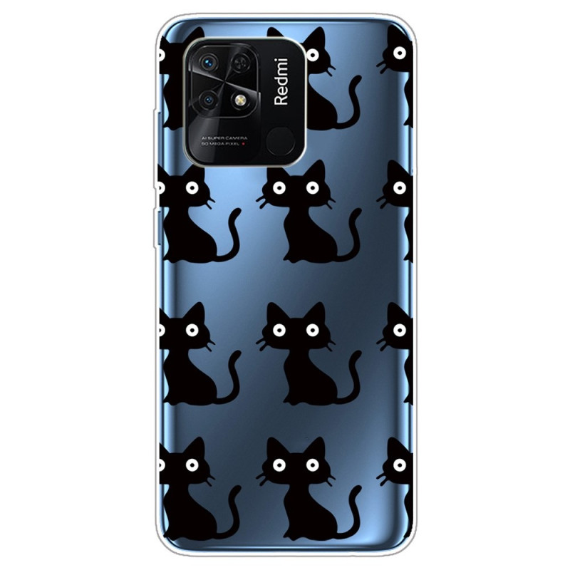 Funda para el Xiaomi Redmi 10C Funny Cats