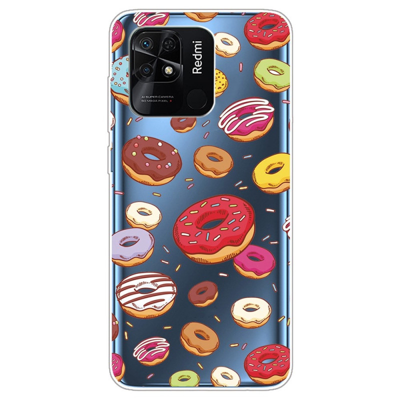 Funda para el Xiaomi Redmi 10C Multiples Donuts