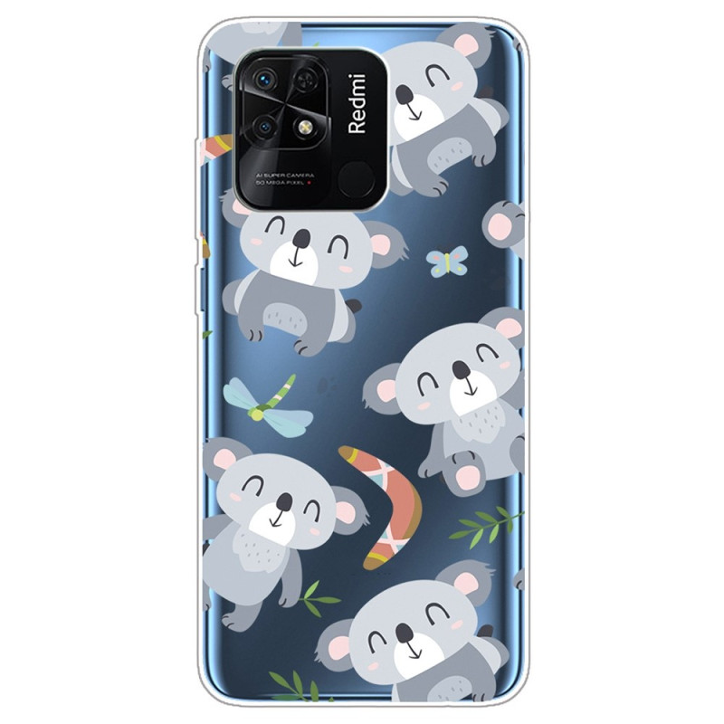 Funda Xiaomi Redmi 10C Transparente Múltiples Koalas