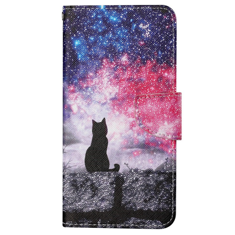 Funda Xiaomi Redmi 10C Cat in the Night