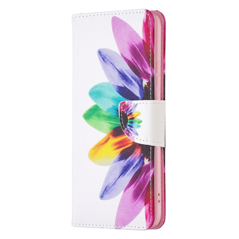 Funda de flor de acuarela para el Xiaomi Redmi 10C