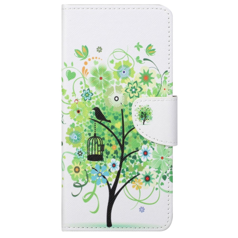 Funda Xiaomi Redmi 10C de árbol verde con hojas