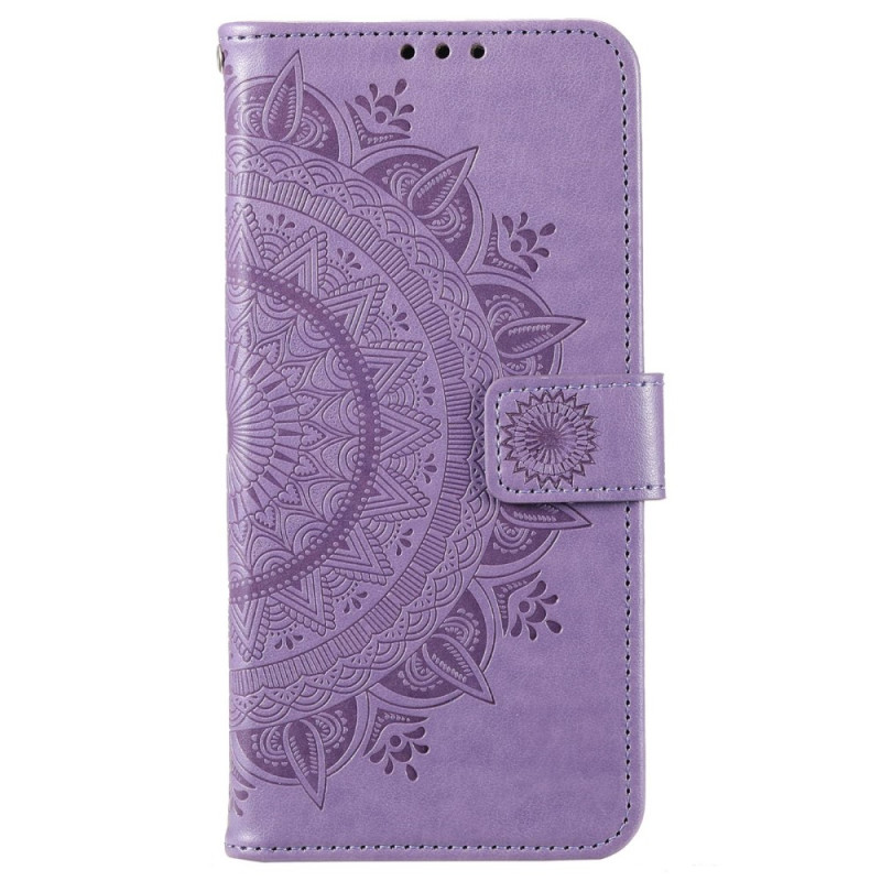 Funda Xiaomi Redmi 10C de sol mandala con colgante