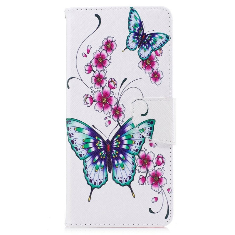 Funda de mariposas para Samsung Galaxy Note 8