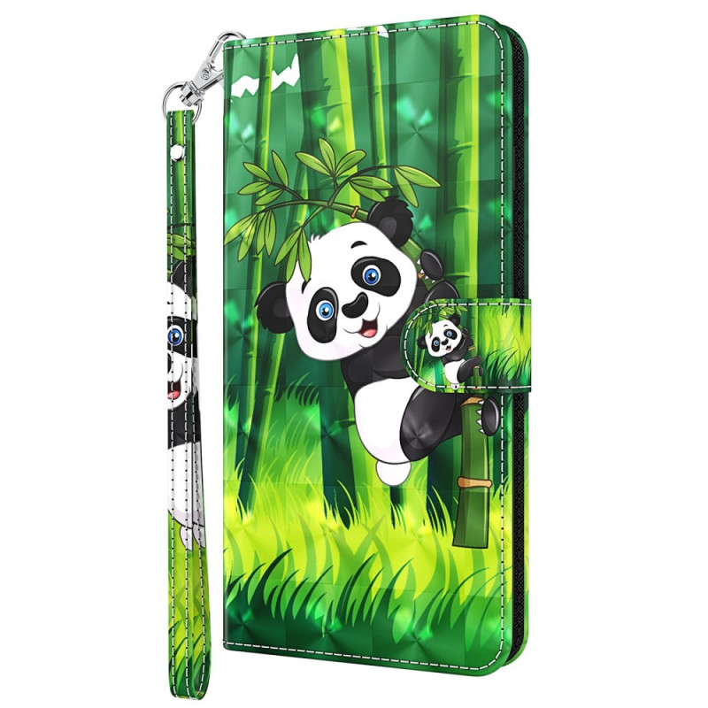 Funda Panda Oppo A94 5G con colgante
