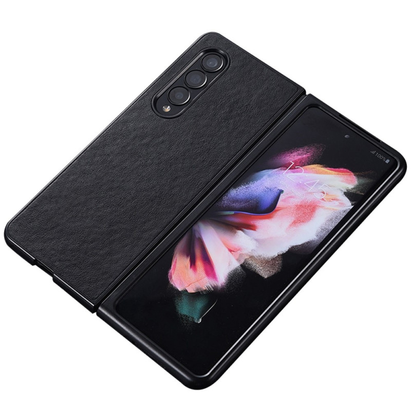 Funda Samsung Galaxy Z Fold 4 de piel sintética con textura de nylon