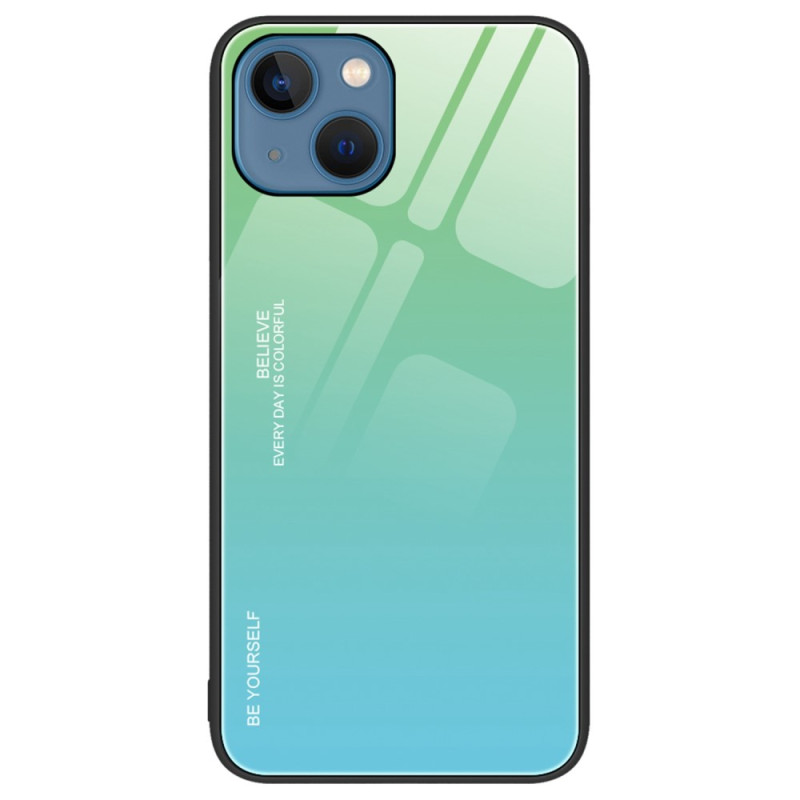 Funda iPhone 14 Cristal templado Be Yourself