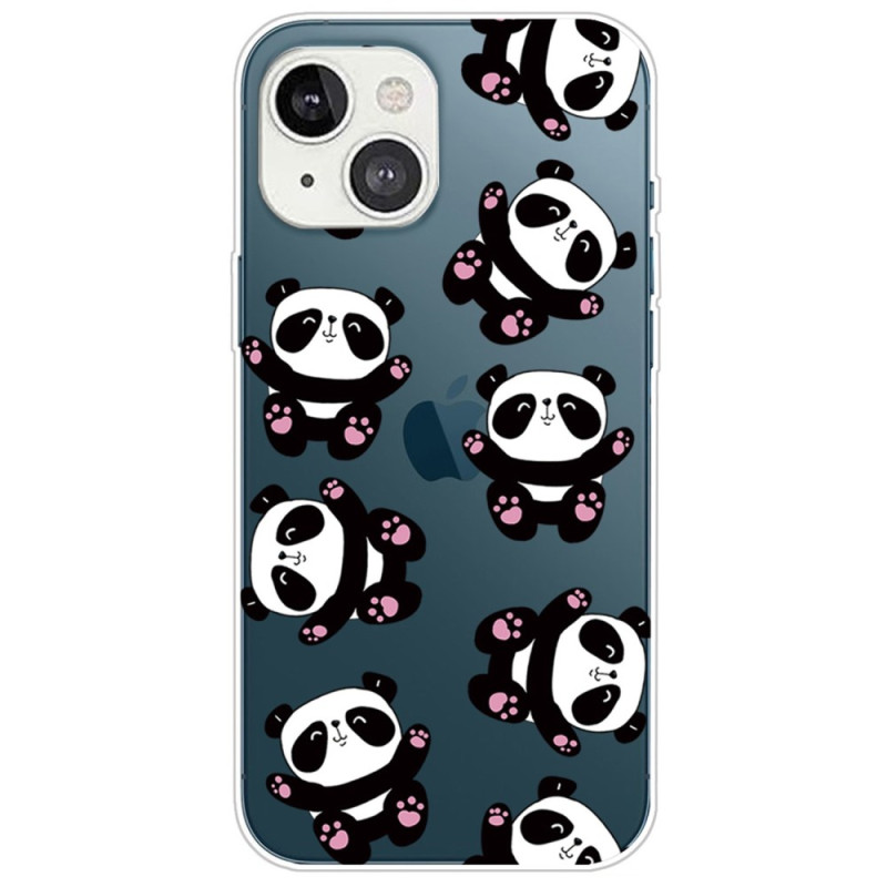 Funda iPhone 14 Plus Small Pandas