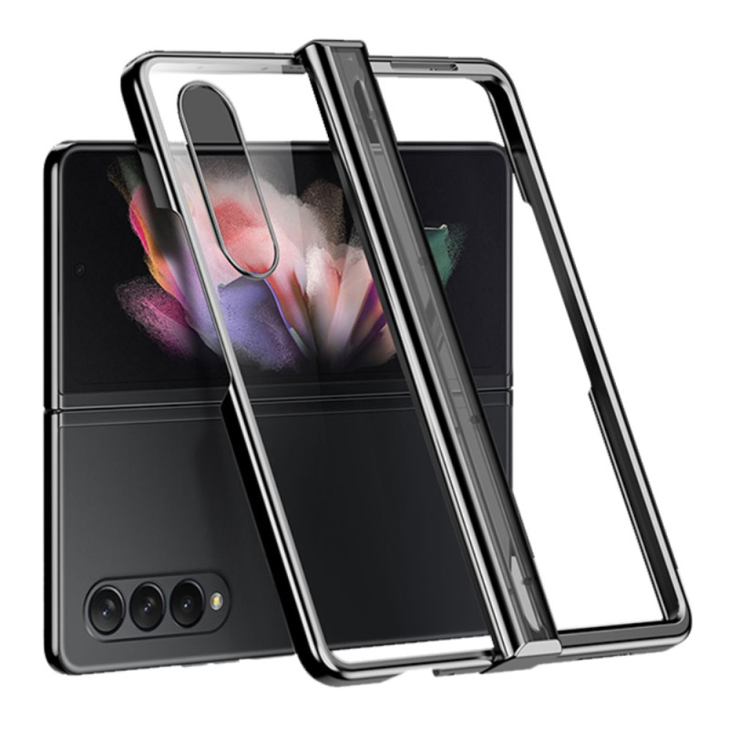 Funda metálica transparente con bisagra para el Samsung Galaxy Z Fold 4