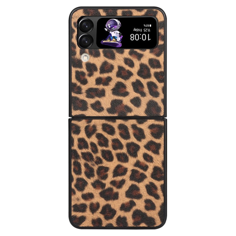 Funda de leopardo para el Samsung Galaxy Z Flip 4