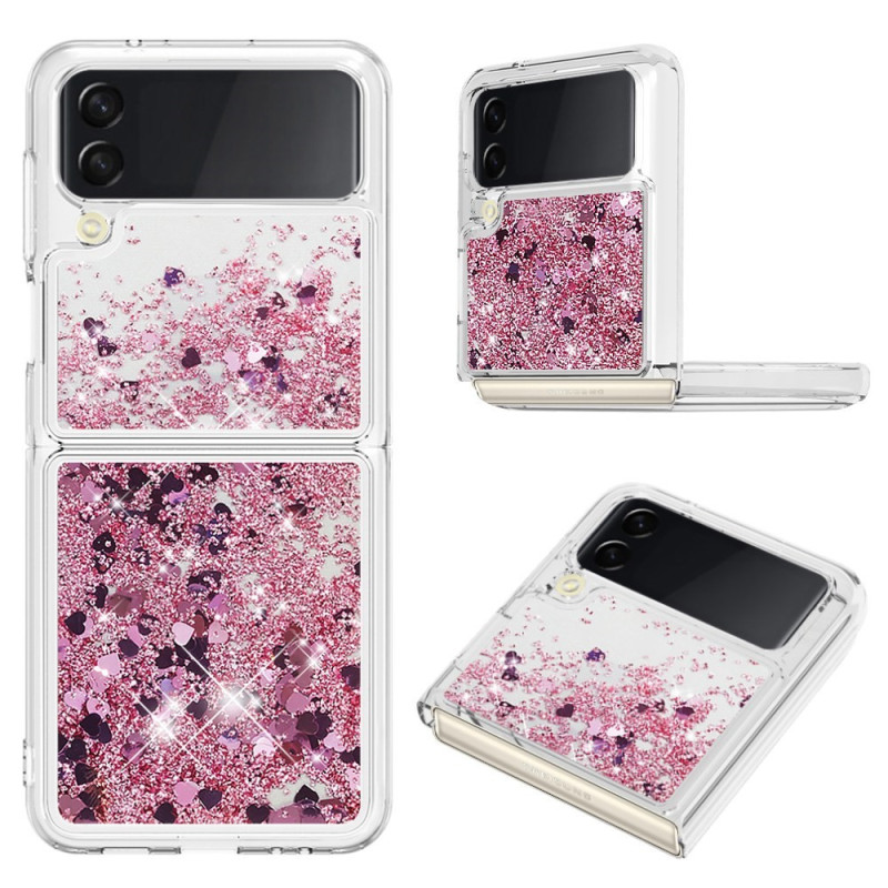 Funda de purpurina de colores para el Samsung Galaxy Z Flip 4 - Dealy