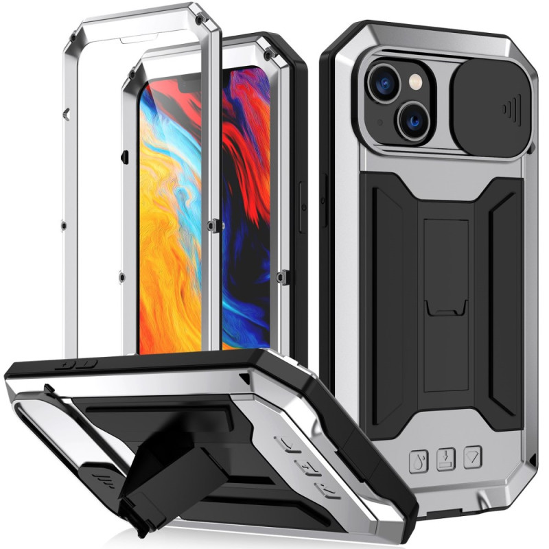 Funda Ultra Tough para el iPhone 14 con pantalla de cristal templado