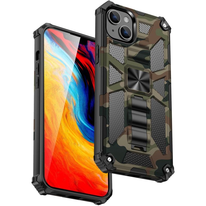 Funda de camuflaje para el iPhone 14 Soporte extraíble