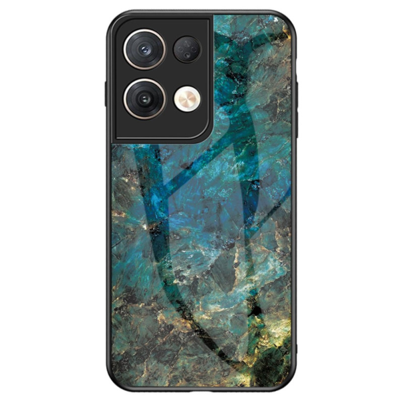 Funda de cristal templado Oppo Reno 8 Pro Marble