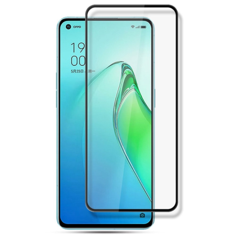 Protection Écran Verre Trempé Contours Noirs Oppo Reno 8 Pro