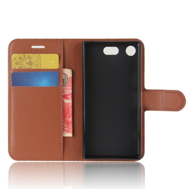 Funda de polipiel retro para Sony Xperia XZ1 Compact Funda de polipiel retro para Sony Xperia XZ1 Compact