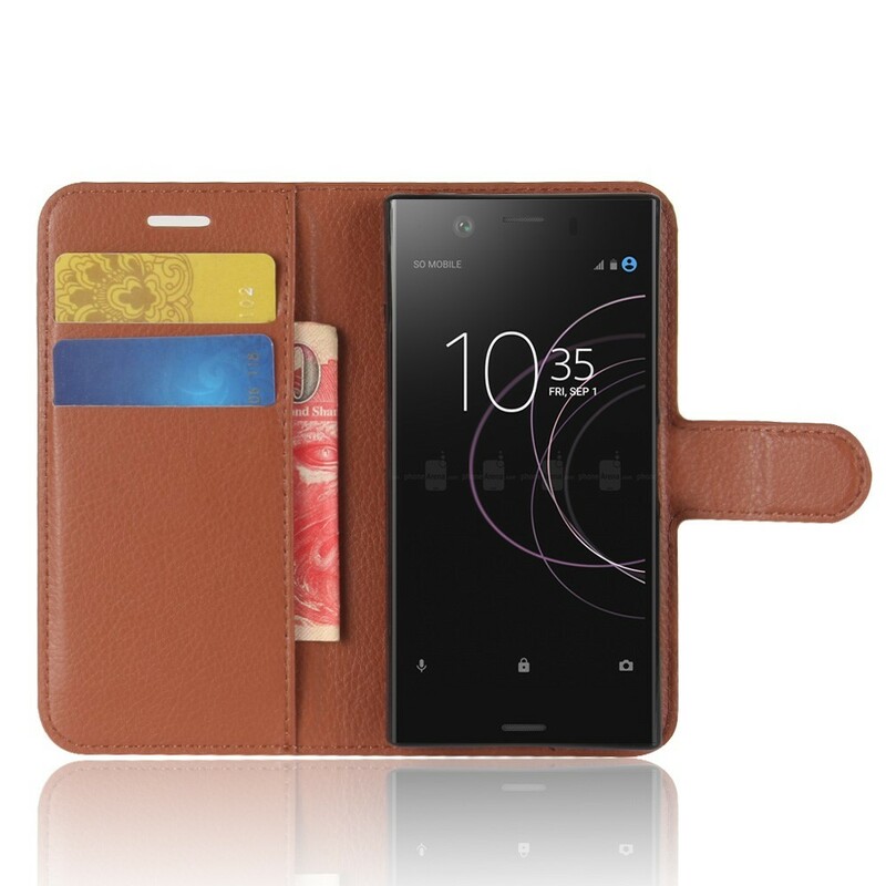 Funda de polipiel retro para Sony Xperia XZ1 Compact Funda de polipiel retro para Sony Xperia XZ1 Compact