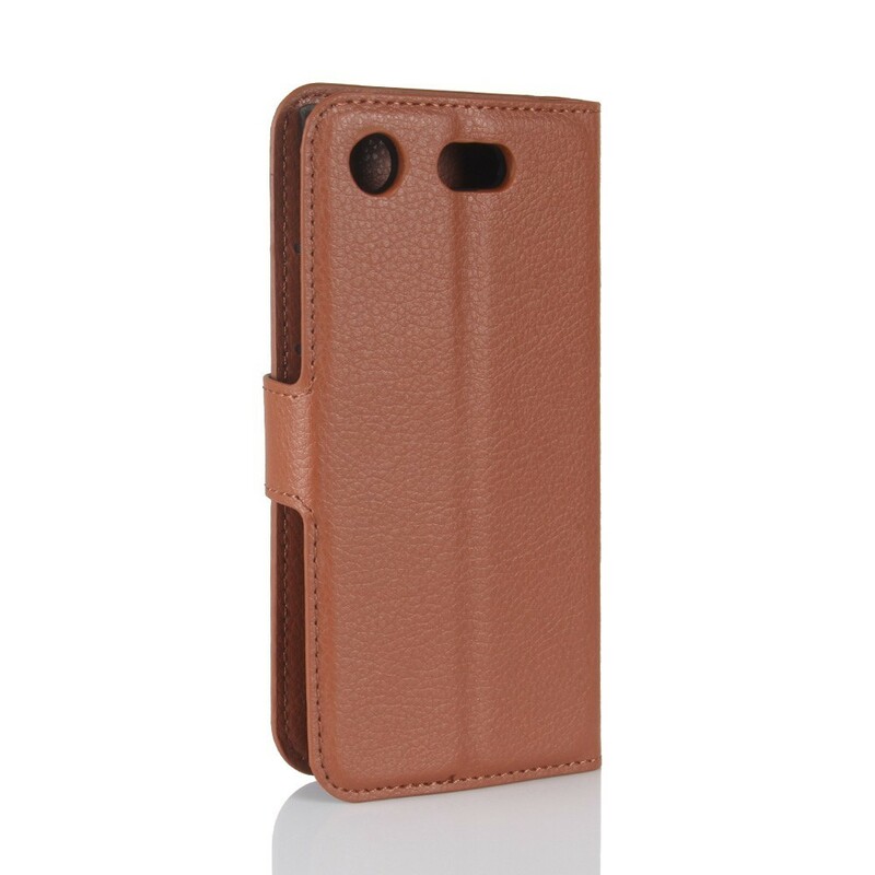 Funda de polipiel retro para Sony Xperia XZ1 Compact Funda de polipiel retro para Sony Xperia XZ1 Compact
