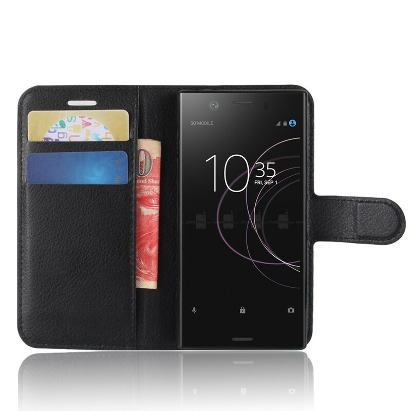 Funda de polipiel retro para Sony Xperia XZ1 Compact Funda de polipiel retro para Sony Xperia XZ1 Compact