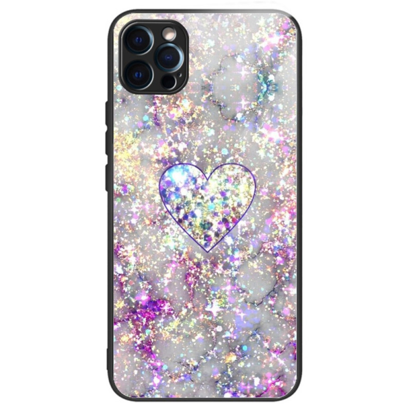 iPhone 14 Pro Hard Cover Glass Heart
