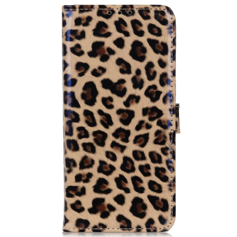 Funda de piel de leopardo para el Samsung Galaxy M13