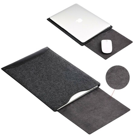 Funda de fieltro translúcida para MacBook Pro 15 / Touch Bar