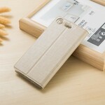 Funda abatible con textura para el Sony Xperia XZ1