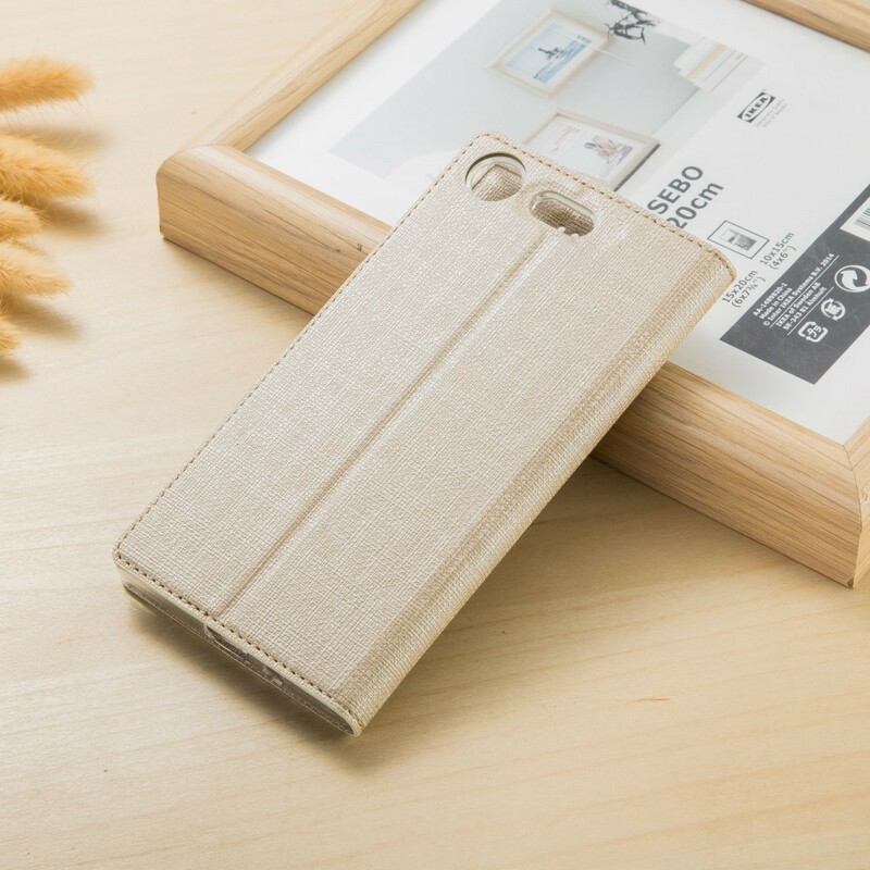 Funda abatible con textura para el Sony Xperia XZ1