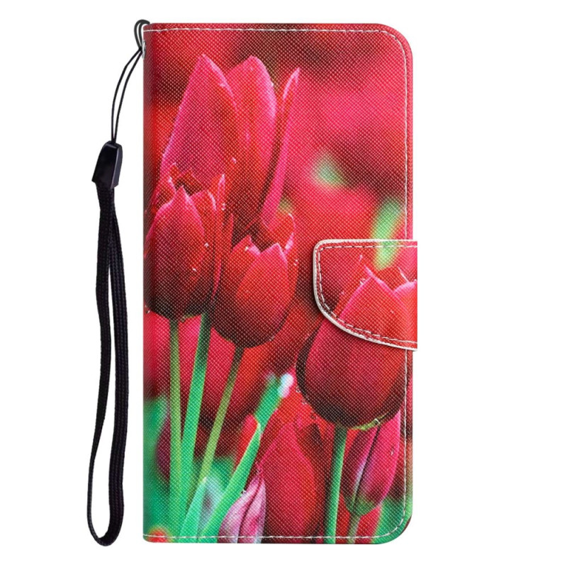 Funda Xiaomi 12T / 12T Pro Tulips Lanyard