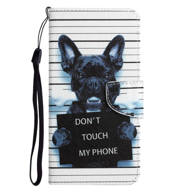 Funda Xiaomi 12T / 12T Pro Dog No toques mi teléfono