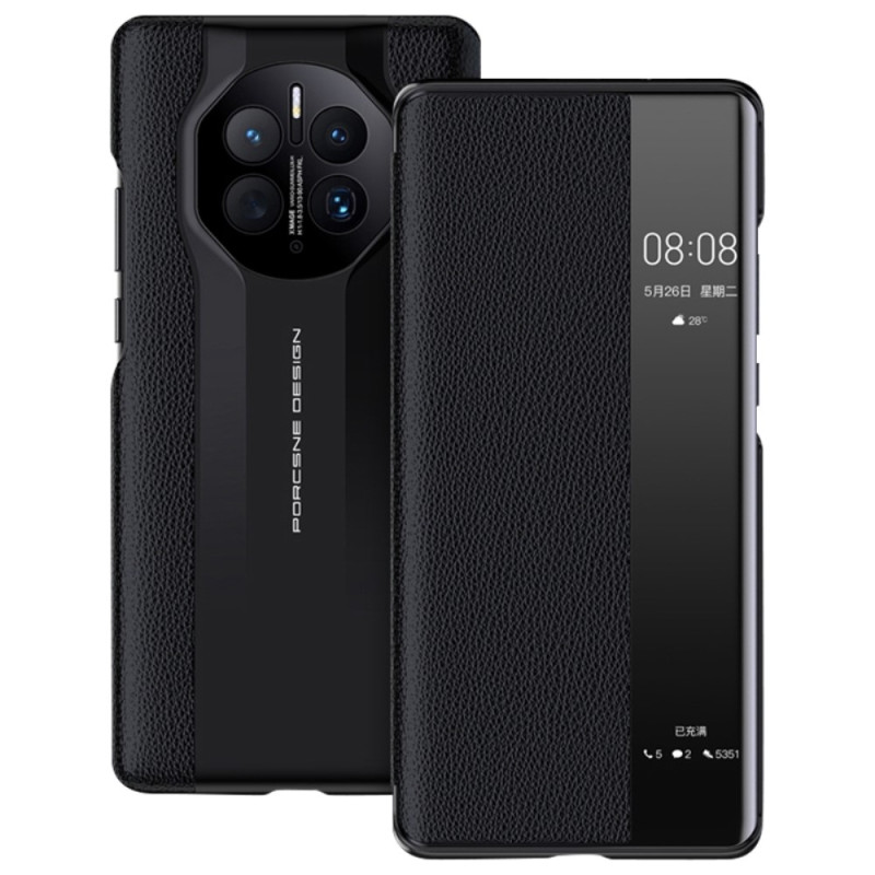 View Cover Huawei Mate 50 Pro Leatherette Lychee
