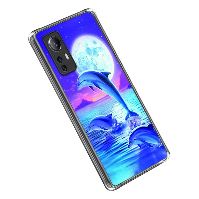 Xiaomi 12 Lite Anti-Jauning Dolphin Cover