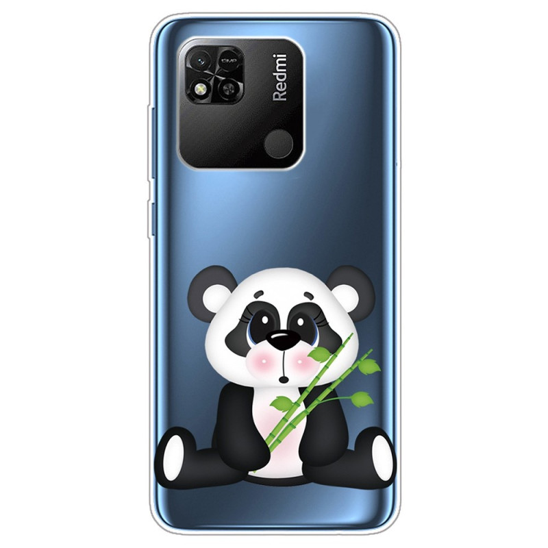 Funda Xiaomi Redmi 10A Transparente Cute Panda