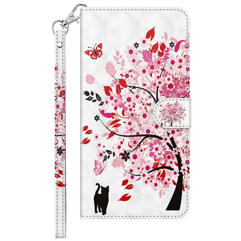 Funda Xiaomi Redmi 10A Colgante Árbol Rosa