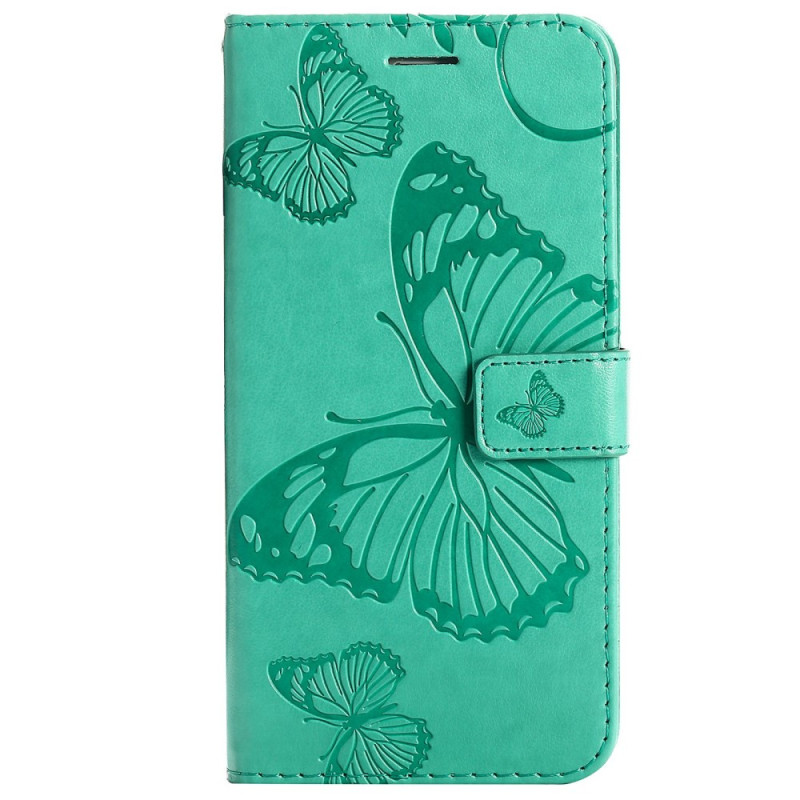 Funda Xiaomi Redmi 10A con colgante de mariposas gigantes