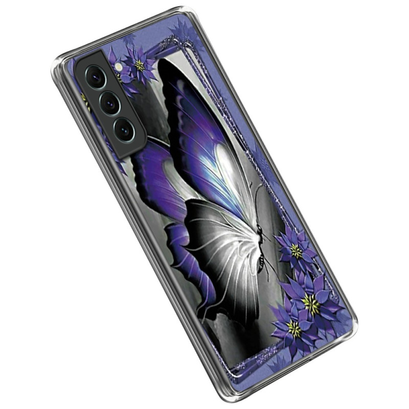 Funda Samsung Galaxy S23 5G Mariposa Violeta