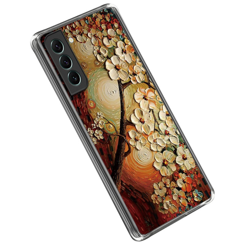 Funda Flexible Flor Samsung Galaxy S23 5G
