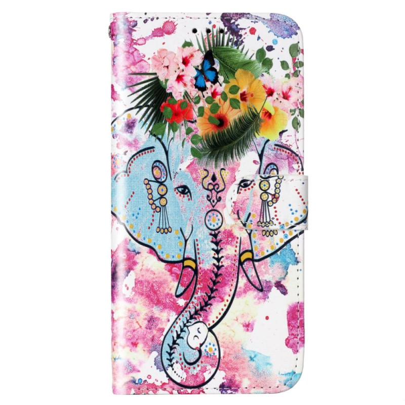 Funda con colgante
 Samsung Galaxy A04s Tribal Elephant