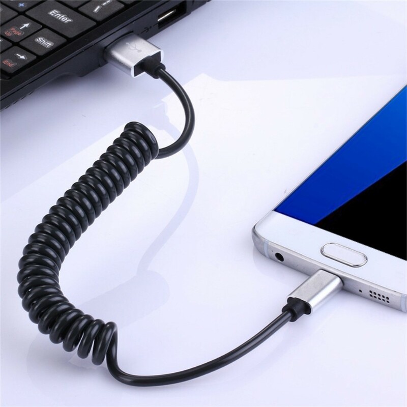 Adaptador para Samsung Galaxy a41 micro-USB a USB-C en plata 