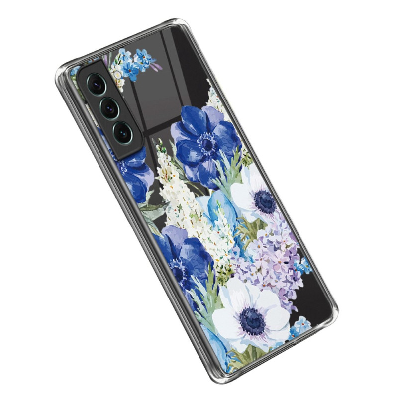 Funda Samsung Galaxy S23 Plus 5G Flor Transparente