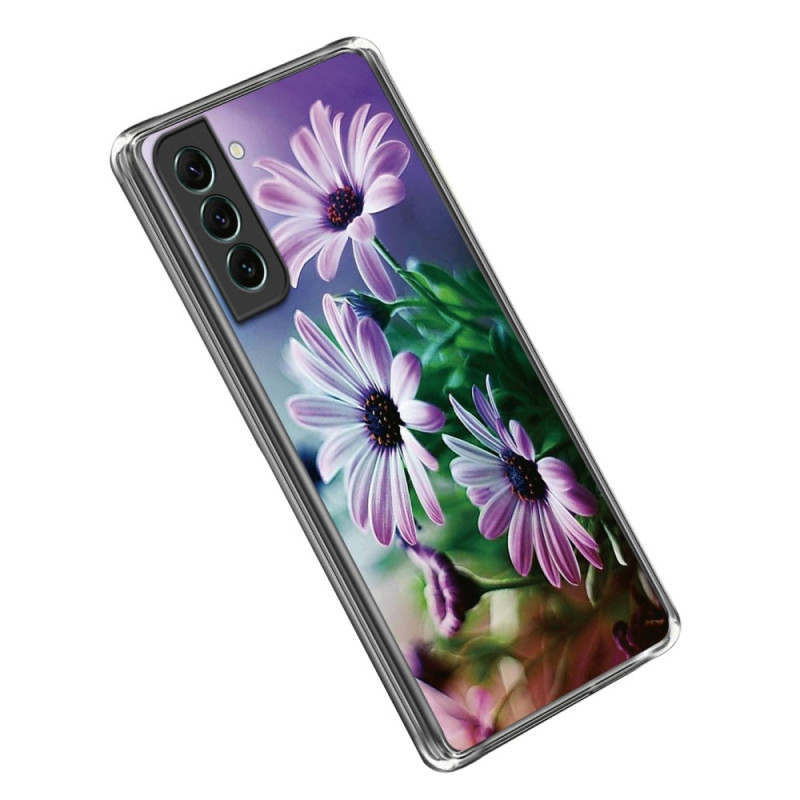 Funda Samsung Galaxy S23 Plus 5G de silicona Floral