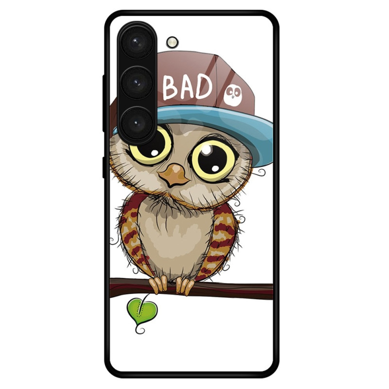 Funda Samsung Galaxy S23 Plus 5G de cristal templado Bad Owl