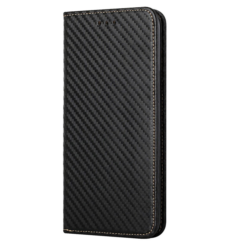 Flip Cover Samsung Galaxy S23 Plus 5G Style Fibra de Carbono Colgante