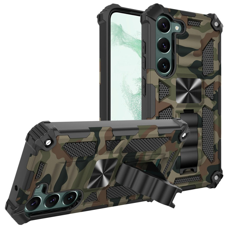 Funda Samsung Galaxy S23 Plus 5G Camuflaje Soporte Extraíble