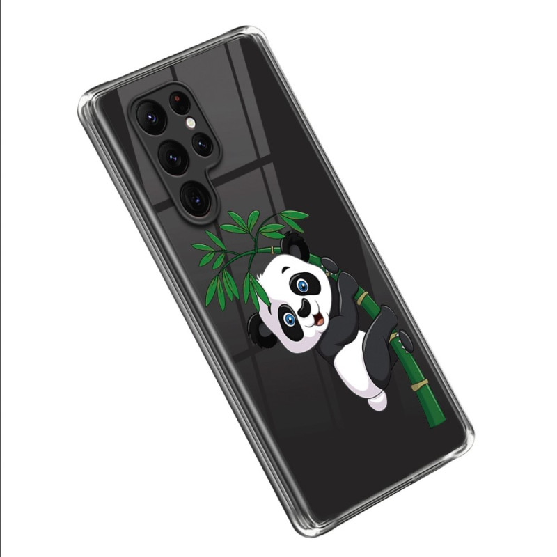 Funda de bambú Samsung Galaxy S23 Ultra 5G Panda