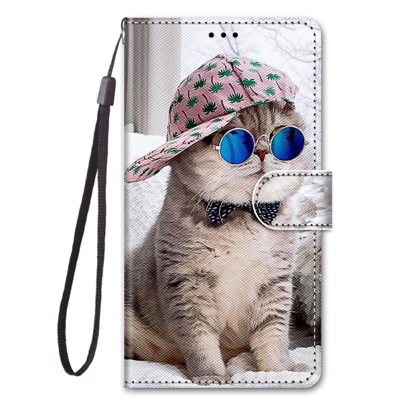 Funda con colgante Samsung Galaxy S23 Ultra 5G Yo Cat